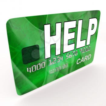 Help Bank Card Meaning Financial And Monetary Contributions