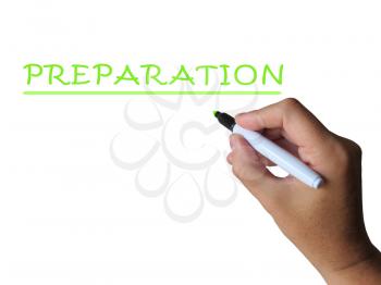 Preparation Word Meaning Readiness Preparedness And Foresight
