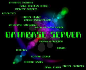 Database Server Meaning Computer Servers And Databases