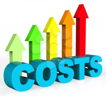 Increase Costs Meaning Growing Money And Balance