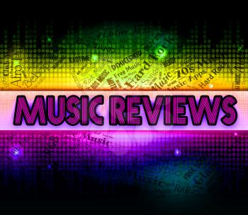Music Reviews Indicating Sound Track And Evaluation