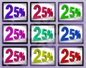 25% On Monitors Shows Special Offers And Reductions
