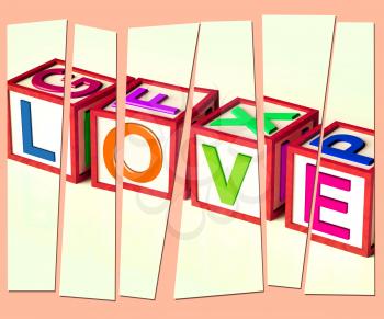 Love Letters Showing Romance Affection And Devotion