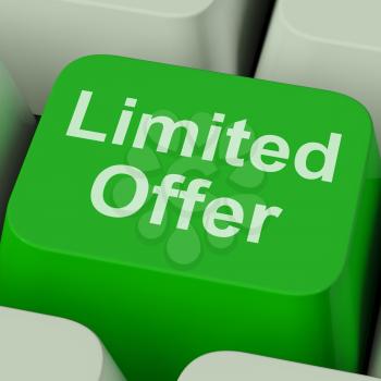 Limited Offer Key Shows Deadline Product Promotion
