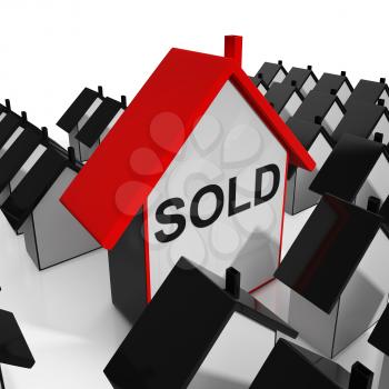 Sold House Showing Purchase Or Auction Of Home