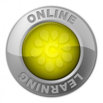 Online Button Meaning World Wide Web And Net