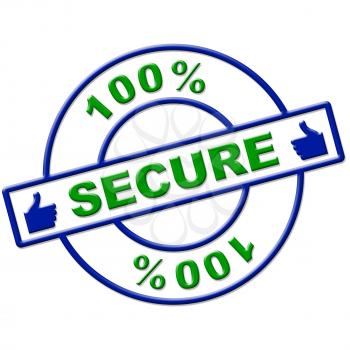 Hundred Percent Secure Meaning Completely Unauthorized And Encrypt