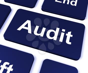 Audit Key Showing Auditor Validation Or Inspection