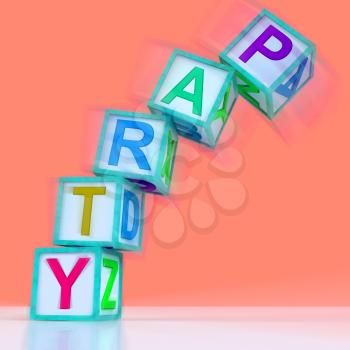 Party Letters Meaning Celebration Event Or Socializing