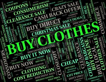 Buy Clothes Representing Sweaters Buying And Pants