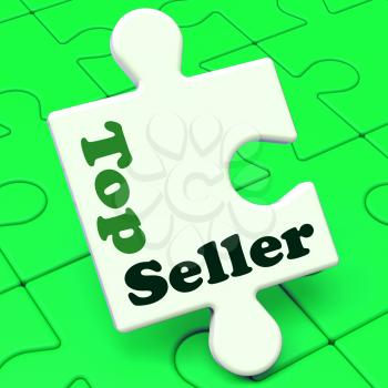 Top Seller Puzzle Showing Best Premium Services Or Product