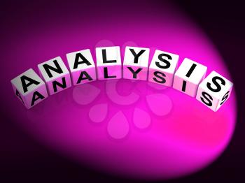 Analysis Dice Representing Research Scrutiny Reasoning and Analytics