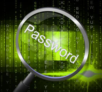 Password Magnifier Meaning Log Ins And Searches