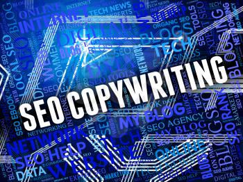 Seo Copywriting Indicating Search Engine And Online