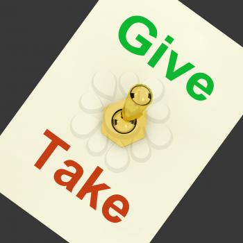 Give Take Lever Meaning Offering And Receiving