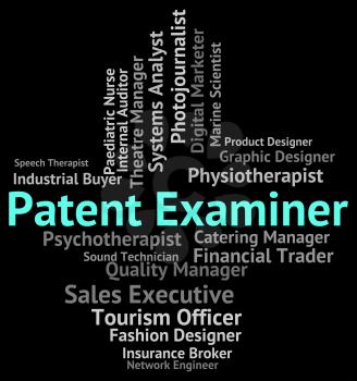 Patent Examiner Showing Performing Right And Hire