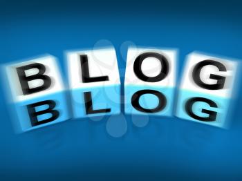 Blog Blocks Displaying Webpage Article or Journal
