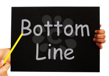 Bottom Line Blackboard Meaning Net Earnings Per Share