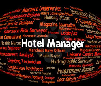 Hotel Manager Meaning Place To Stay And Check In