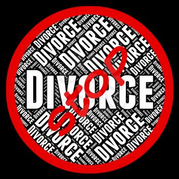 Stop Divorce Indicating Warning Sign And Marriage