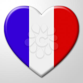 France Heart Meaning Valentine Day And Europe