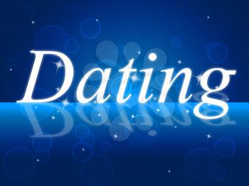 Dating Love Indicating Partner Sweetheart And Romance