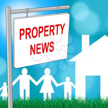 Property News Showing Social Media And Homes