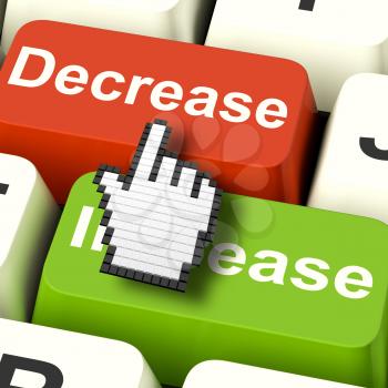 Decrease Reducing Keys Showing Decreasing Or Down Online
