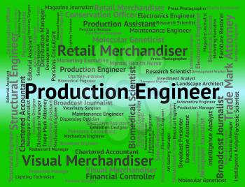 Production Engineer Showing Occupation Occupations And Employment