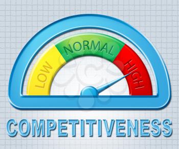 High Competitiveness Meaning Contention Compare And Dial