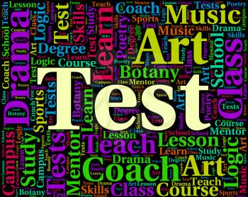 Test Word Meaning Exam Tests And Testing