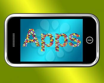 Mobile Phones Apps Smartphone Applications