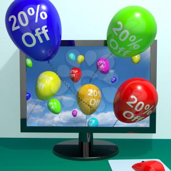 20% Off Balloons From Computer Shows Sale Discount Of Twenty Percent Online