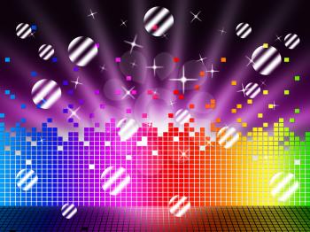 Soundwaves Background Meaning Songs Stars And Striped Balls
