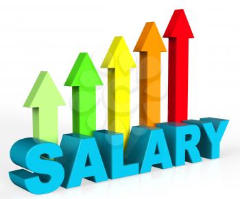 Increase Salary Representing Pay Salaries And Career