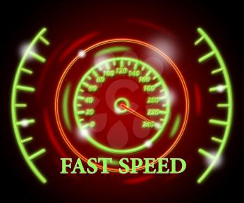 Fast Speed Meaning Net Odometer And Measure