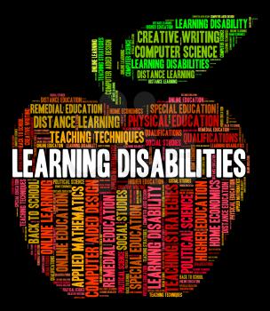 Learning Disabilities Words Indicating Special Education And Learned