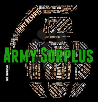 Army Surplus Meaning Military Service And Excess