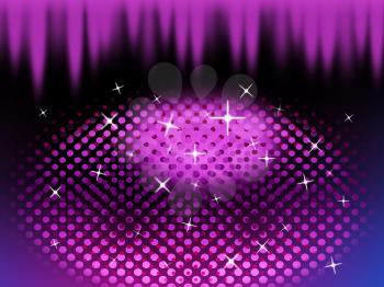 Purple Eye Shape Background Meaning Circles Ovals And Spikes
