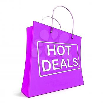 Hot Deals On Shopping Bags Showing Bargains Sale And Saving