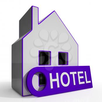 Hotel House Meaning Holiday Accommodation And Vacant Rooms