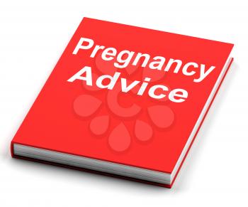 Pregnancy Advice Book Showing Information Babies