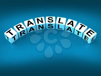 Translate Blocks Showing Multilingual or International Translator