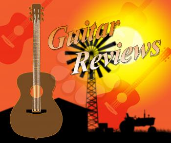 Guitar Reviews Representing Reviewing Assess And Musician