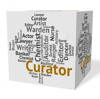 Curator Job Meaning Work Words And Occupations
