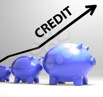 Credit Arrow Meaning Lending Debt And Repayments
