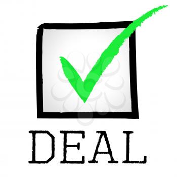 Deal Tick Indicating Hot Deals And Transaction
