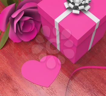 Gift Card Meaning Valentines Day And Bloom