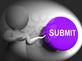 Submit Pressed Meaning Enter Application Or Document
