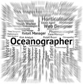 Oceanographer Job Representing Oceanographers Specialist And Employment